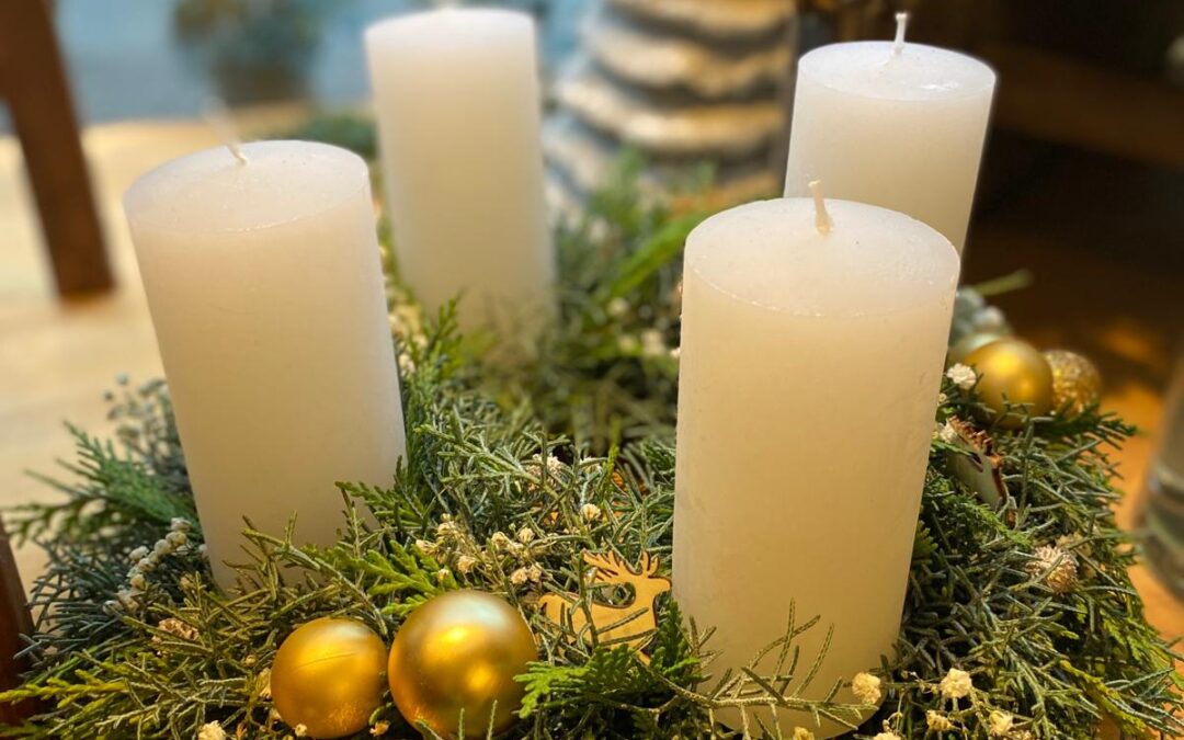 17./24. November 2025 Adventskranz stecken