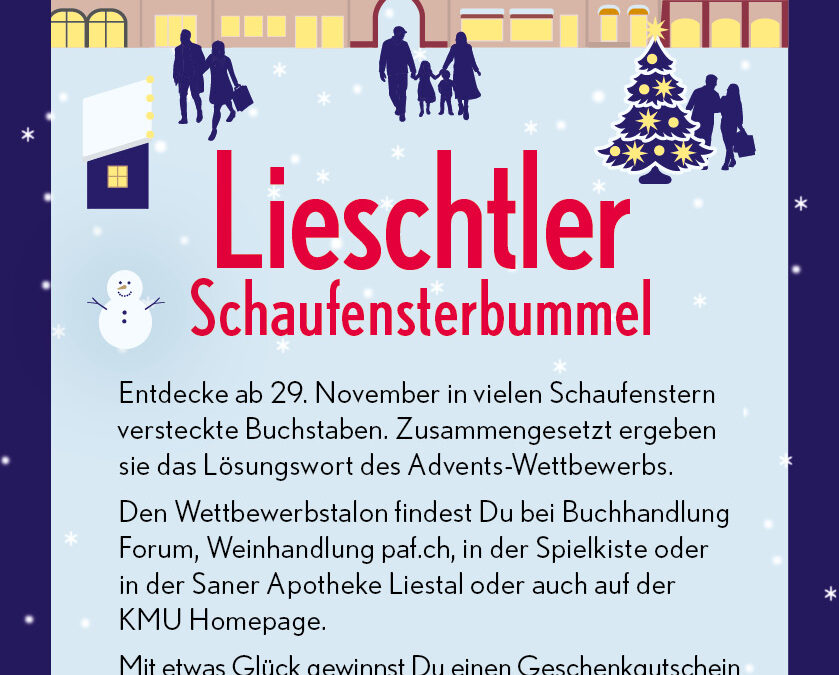 Lieschtler Schaufensterbummel