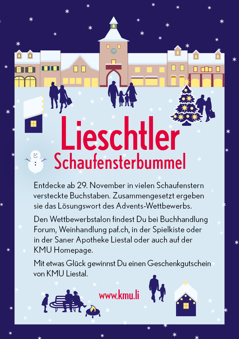 KMUL-Schaufensterbummel-Hinweis